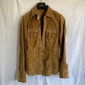 Gap suede shirt
